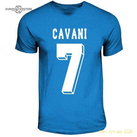 Edinson Cavani Azzurri Hero T-shirt (sky Blue) - Official Design