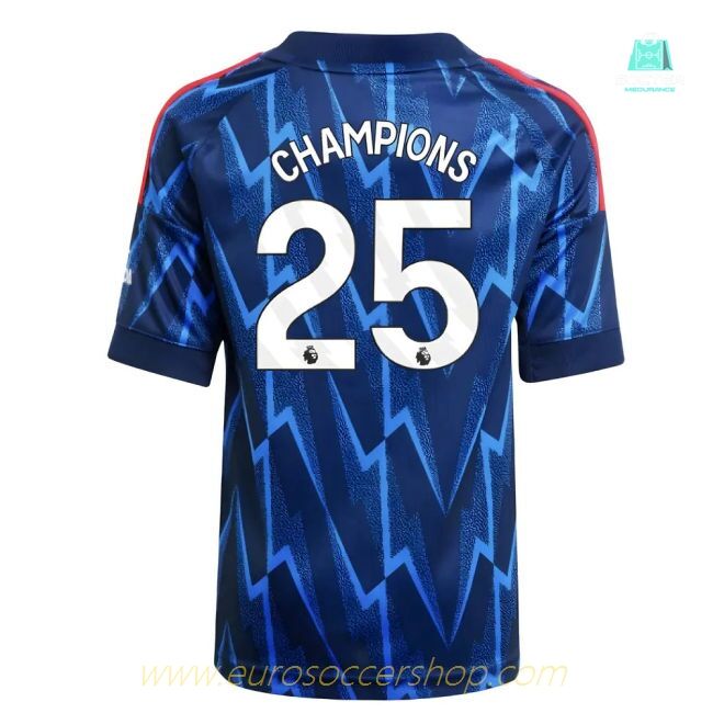 2025-2026 Arsenal Away Mini Kit (Champions 25)