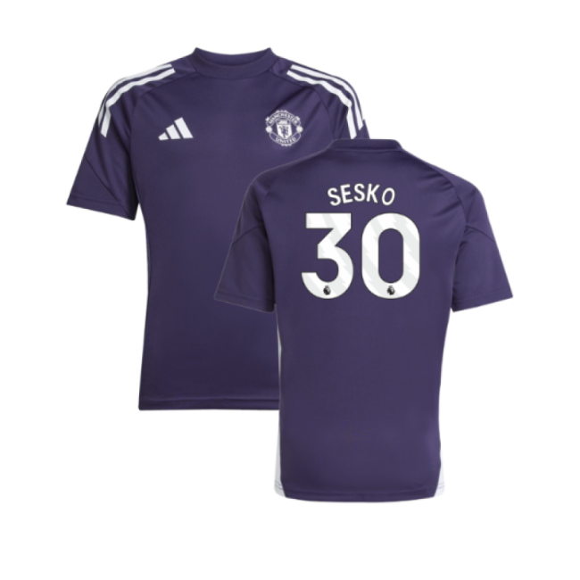 replica 2025-2026 Man Utd Training Jersey (Aurora Plum) - Kids (Ses...