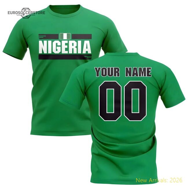 Durable Personalised Nigeria 20242025 Regular Jersey (