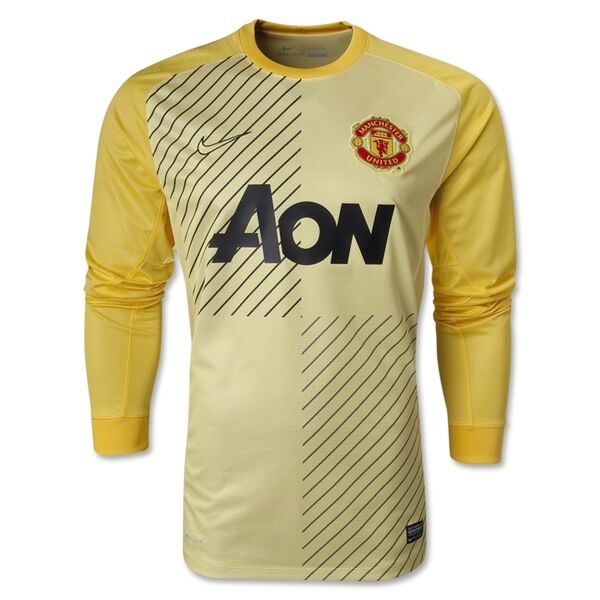 13-14 Manchester United Goalkeeper Long Sleeve Jersey Shirt -