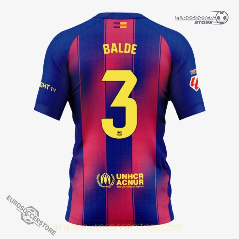 Barcelona 25-26 Home Jersey BALDE 3 (Player Version)
