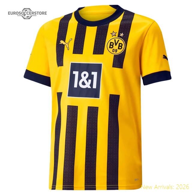 First-class 2022-2023 Borussia Dortmund Home Shirt (kids) (reyna 7)