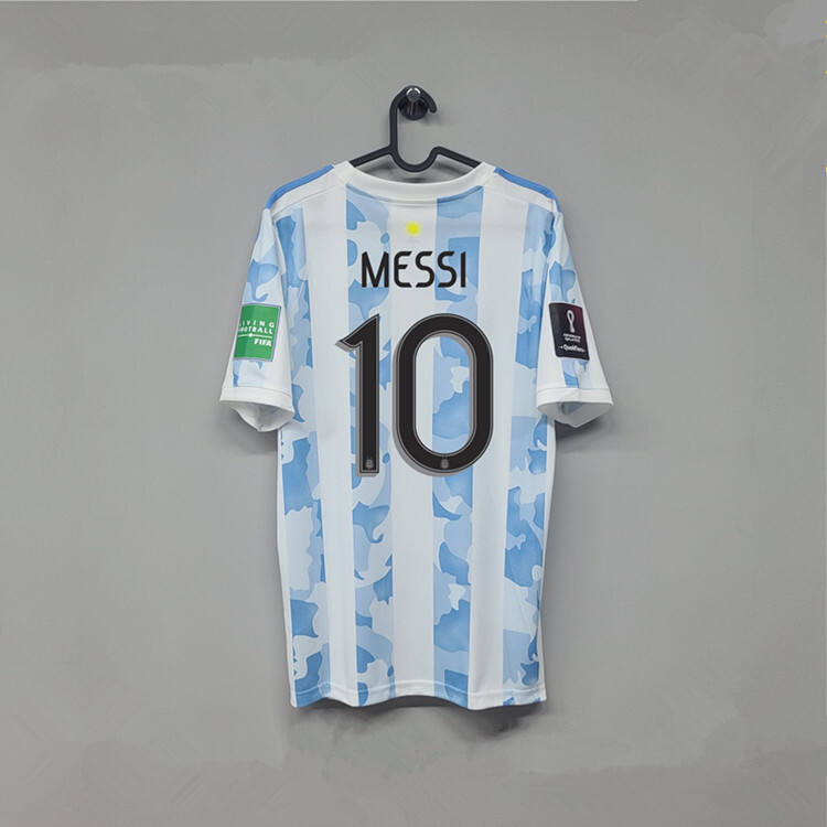 ARGENTINA SOCCER SHIRT COPA AMERICA 2021 MESSI 10 FOOTBALL SHIRT -
