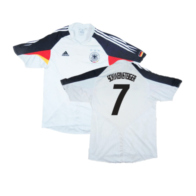 Schweinsteiger 7 Top Quality Germany 2004-2005 Home Strip