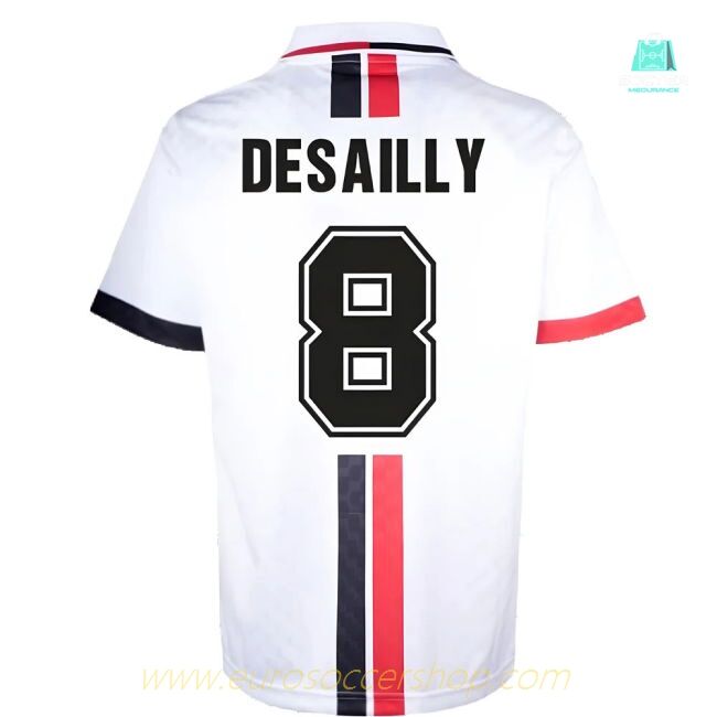 AC Milan 1996 Away Retro Shirt (DESAILLY 8)