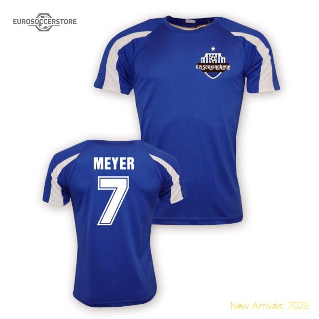 Trending Max Meyer Schalke Sports Training Jersey (Blue)