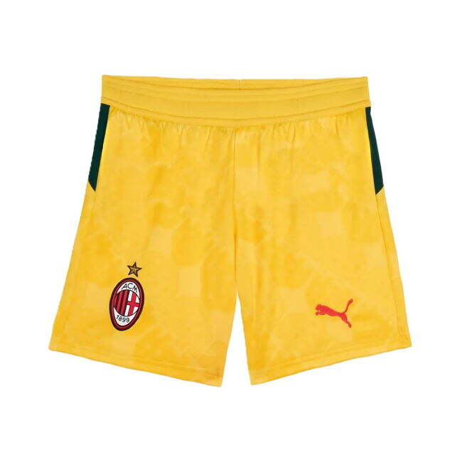 2025-2026 ACM Third Shirt (Kids) (Yellow) Durable Stitching