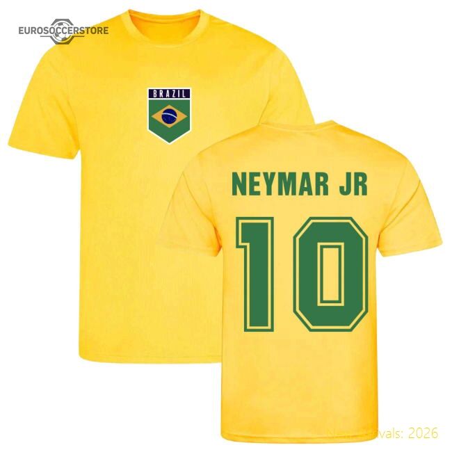 Neymar Brazil Authentic Jersey (2024-2025) Vintage Comfort