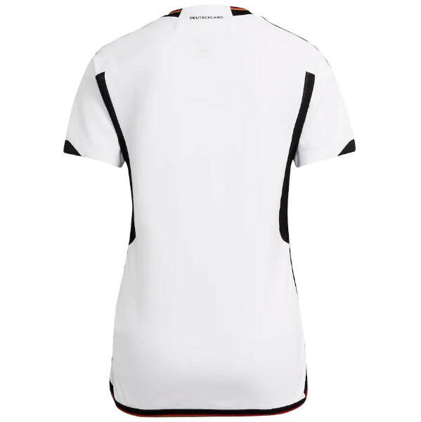 Womens Germany 2022 World Cup Home White Soccer Jersey Football Shirt