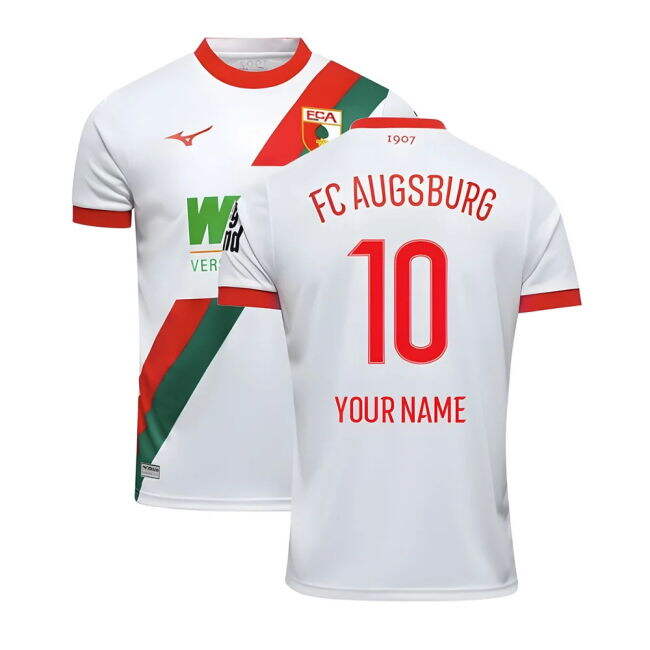 Official 2025-2026 Fc Augsburg Home With Classic Design