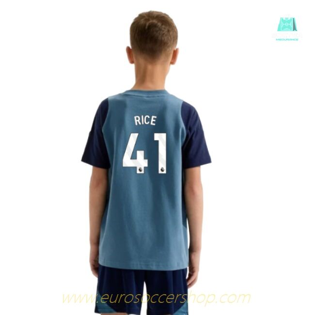 2025-2026 Arsenal Training Tee (Blanch Blue) - Kids (Rice 41)