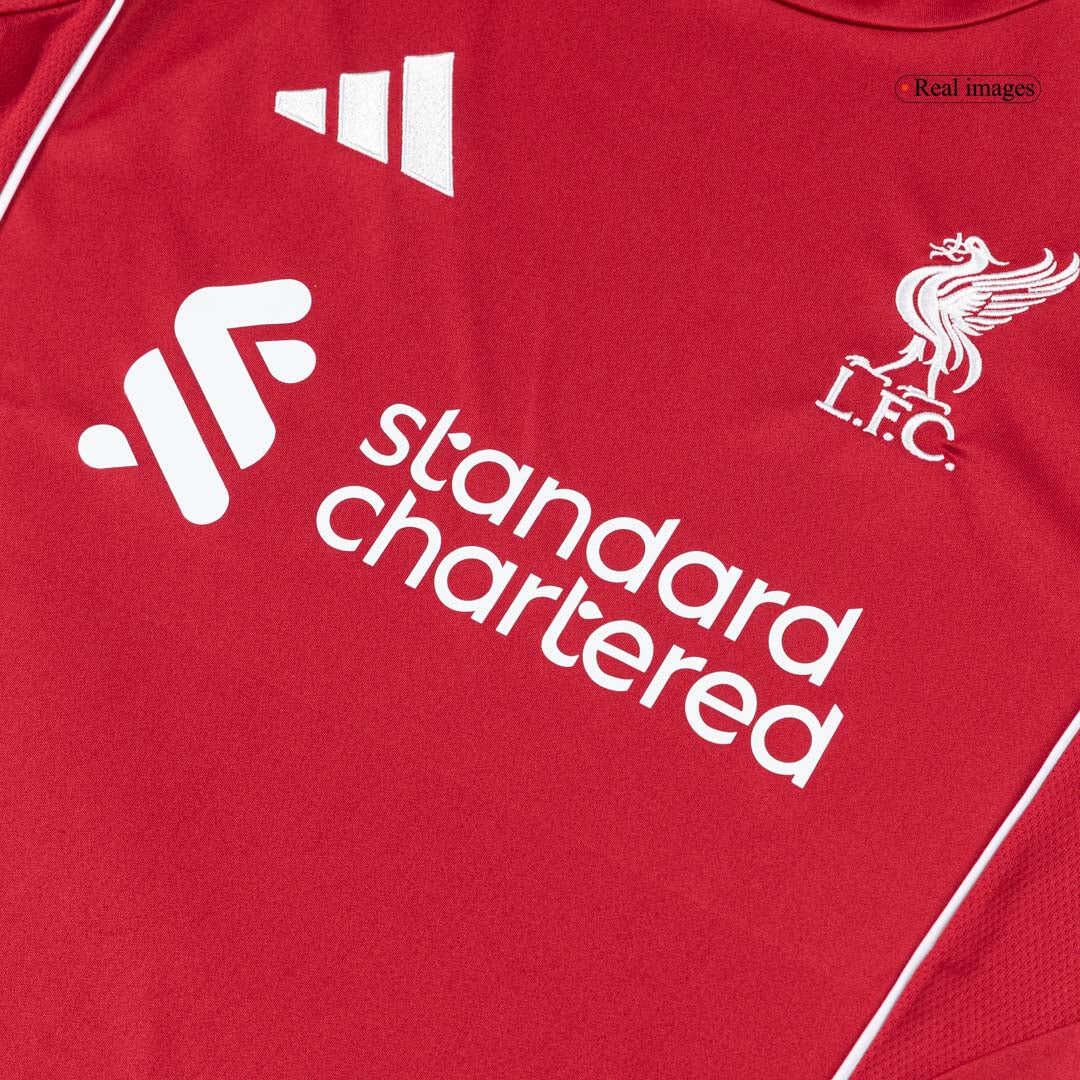 Liverpool Home Soccer Jersey 2025/26