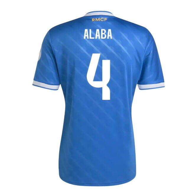 2025-2026 RM Third Football Shirt (Alaba 4) Lightweight