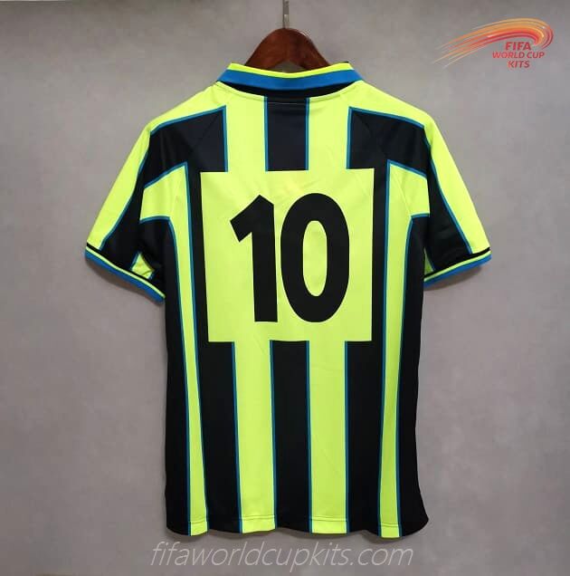 Manchester City 98 to 99 Away Football Jersey