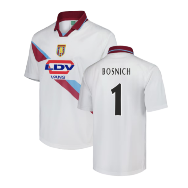 Football Away Retro Shirt Bosnich #1 Ultra Comfort Enthusiastic Up...