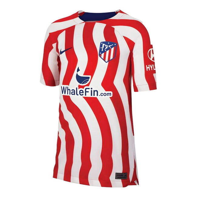 Atletico Madrid 2022-2023 Home Jersey - Kids