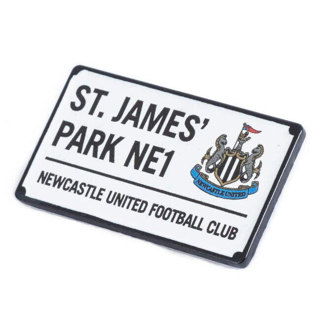 Men's Newcastle United FC Street Sign Badge