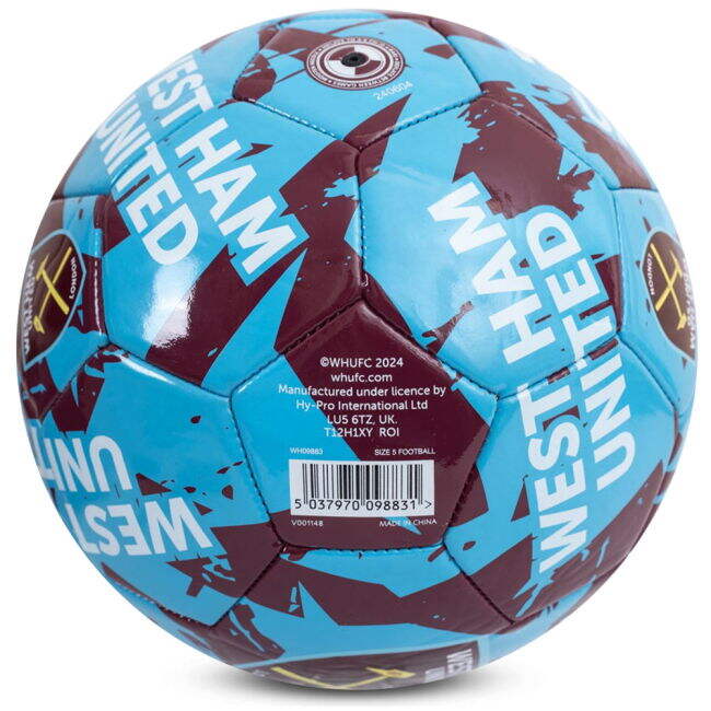 Trendy West Ham West Ham United FC Graffiti Football for Game Day