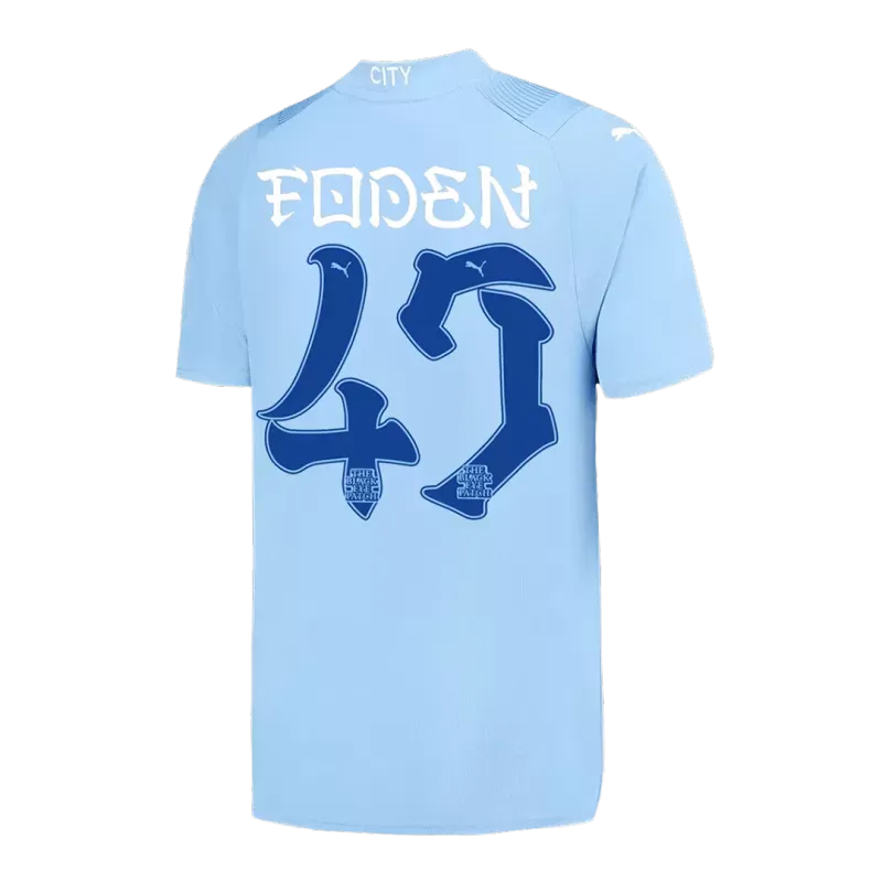 23-24 Manchester City Japanese Tour FODEN 47 Home Jersey Version