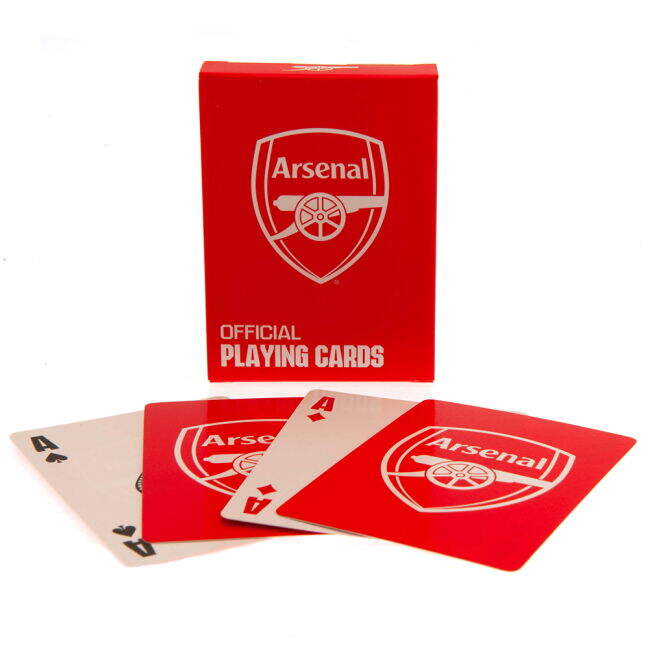 vintage Arsenal FC Executive Playing Cards