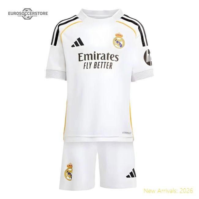 2025-2026 Real Madrid Home Authentic Jersey Puma Drycell