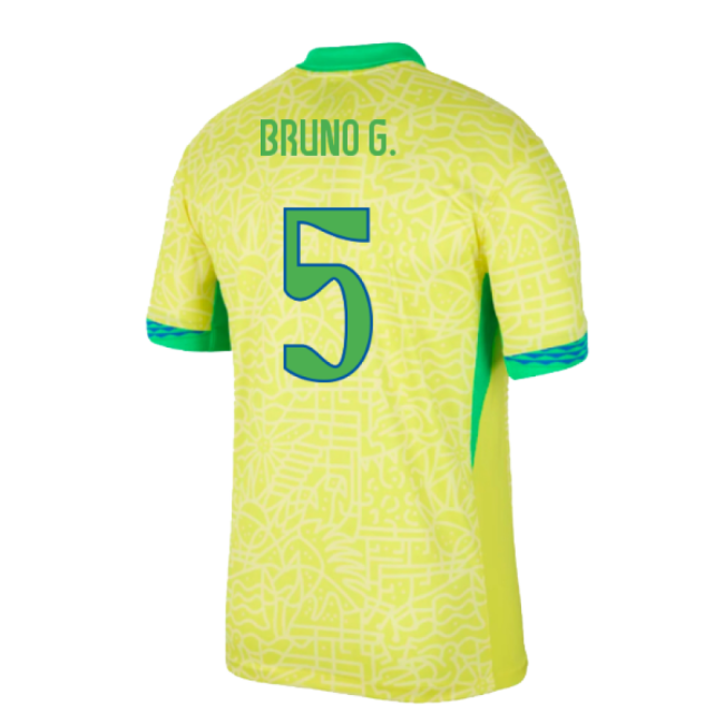 Brazil 2024-2025 Home Jersey - Adult #18