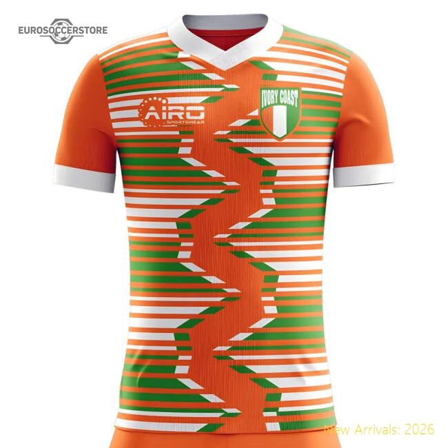 Ivory Coast 20252026 Home Shirt  Highperformance 3months