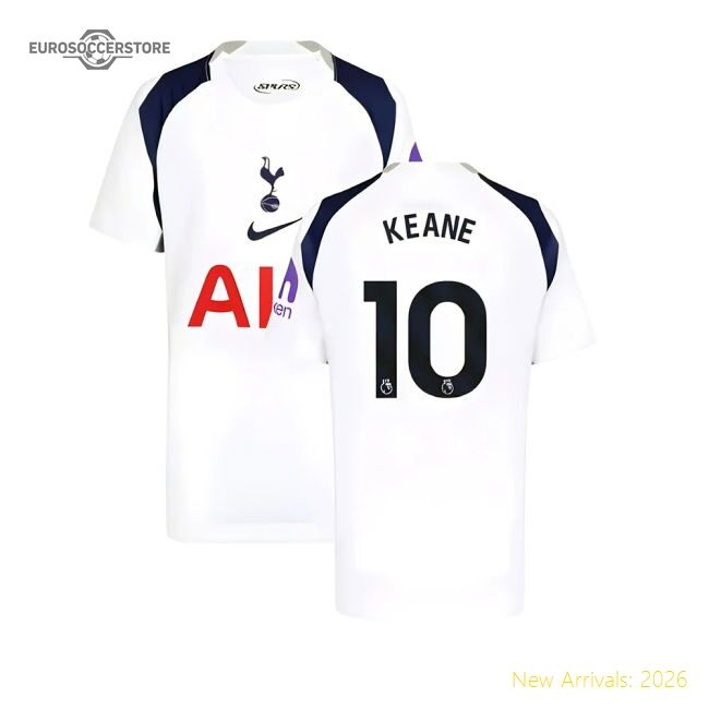 Premium 2025-2026 Tottenham Hotspur Home Shirt (kids) (keane 10)