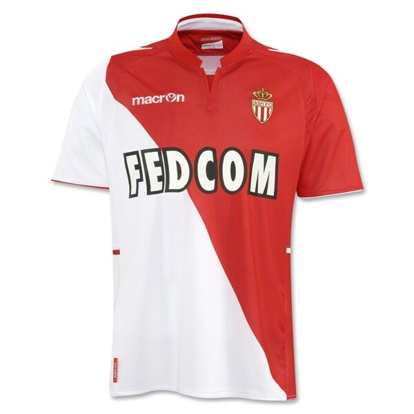 13-14 AS Monaco FC Home Soccer Jersey KitShirtShorts - Official