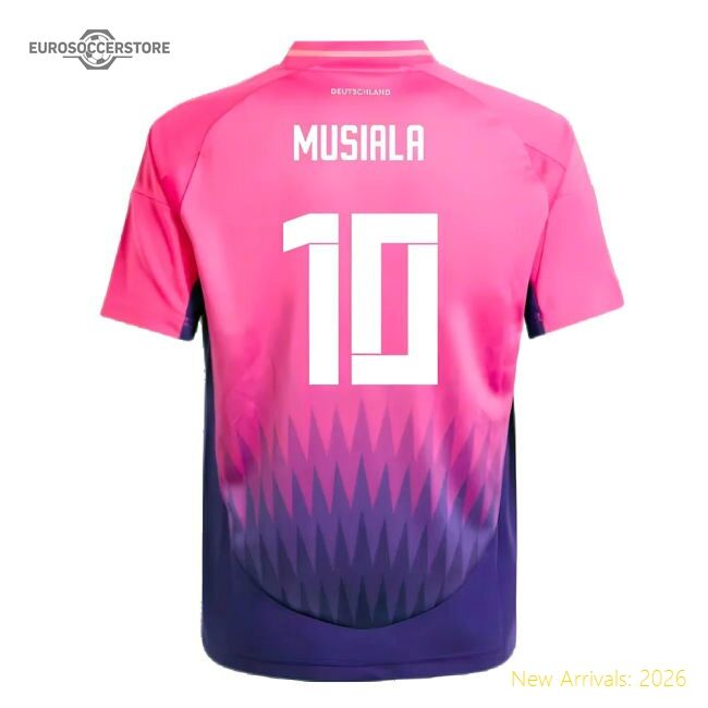Genuine Germany 2024-2025 Away Short Sleeve Jersey - Musiala Legend