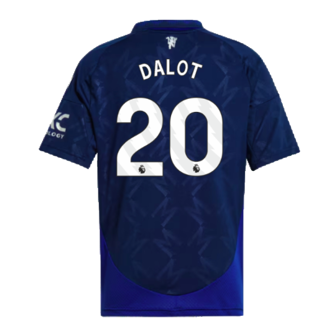 vintage 2024-2025 Man Utd Away Shirt (Kids) (Dalot 20)