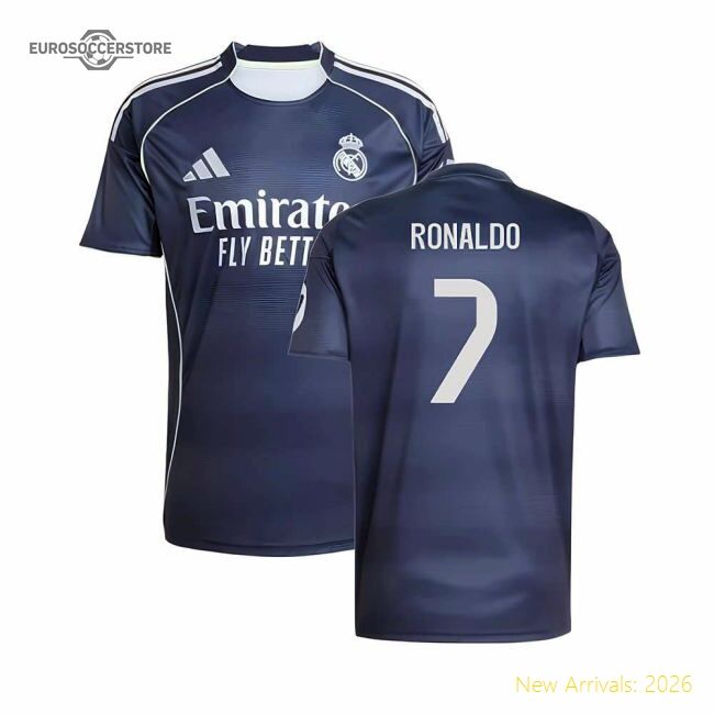 2025-2026 Real Madrid Alternate Jersey (ronaldo 7) - Cr7 Legend