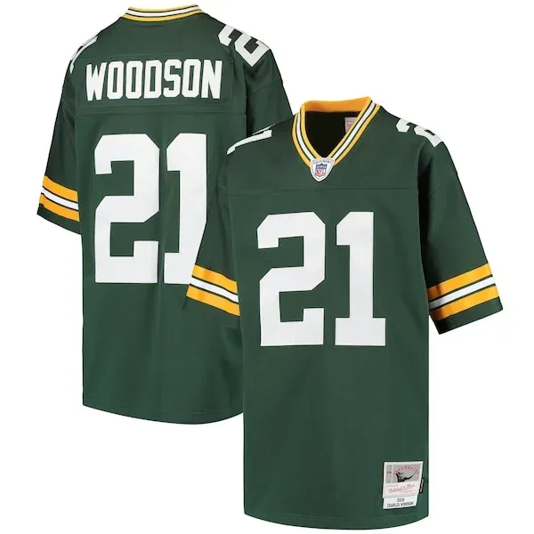 Green Bay Packers Charles Woodson Legacy Jersey - Green | NFL Playe...