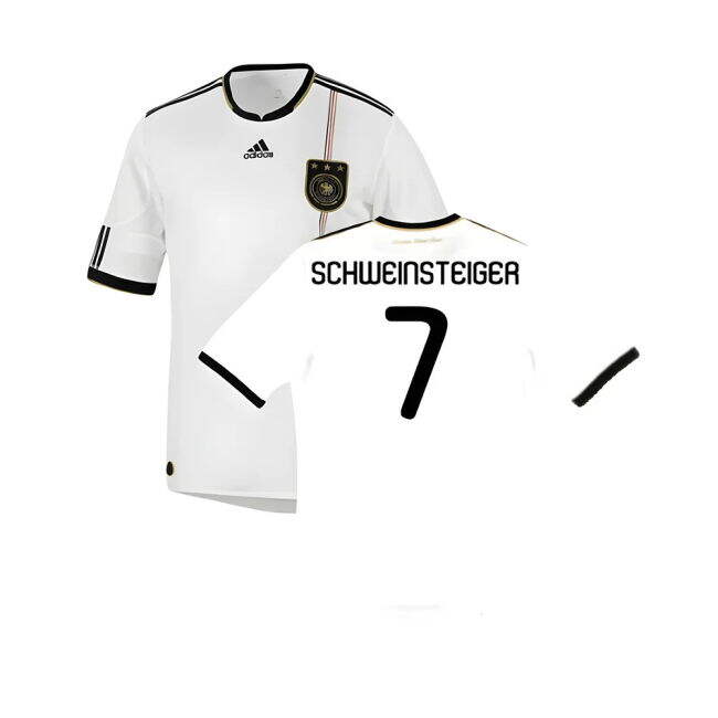 Professional Germany 2010-2011 Home Kit (SCHWEINSTEIGER 7)