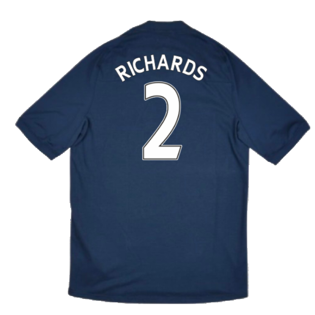 Manchester City 2010-11 Away Kit ((Very Good) XL) (Richards 2)