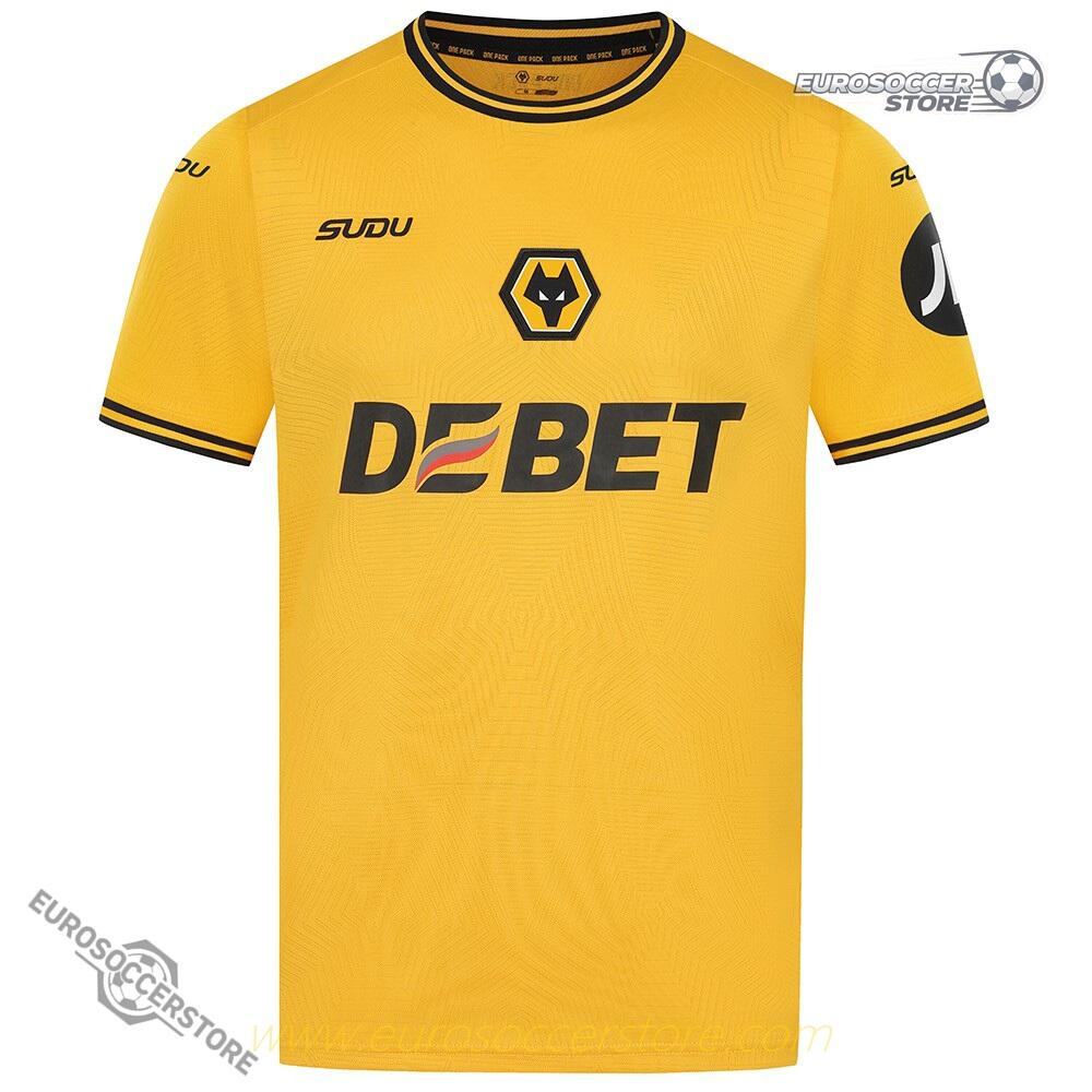 Wolverhampton Wanderers 24-25 Season Home Football Jersey