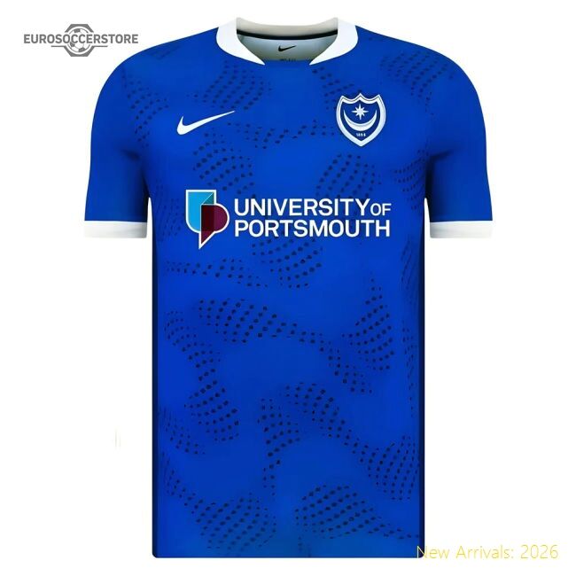 2025-2026 Portsmouth Home Shirt - Great Value - Authentic Design