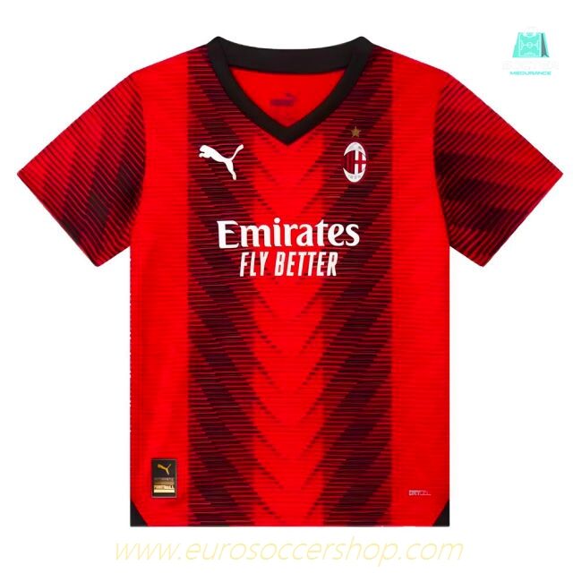 2023-2024 AC Milan Home Mini Kit (Ibrahimovic 11)