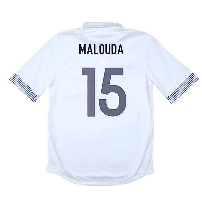 Cost-effective France 2012-13 Away Shirt ((Good) M) (Malouda 15) Unique