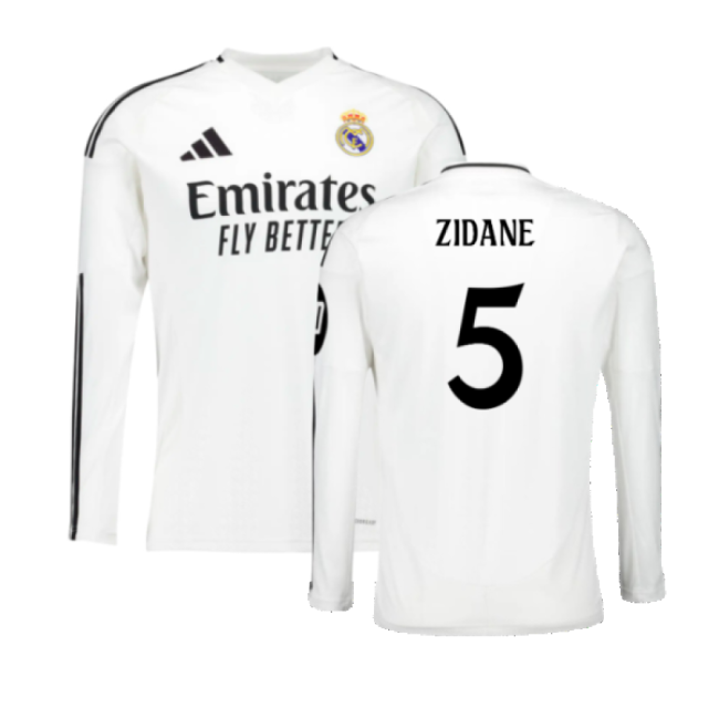 2024-2025 Camiseta Real Madrid Local Hombres - Auténtica - Zidane 5