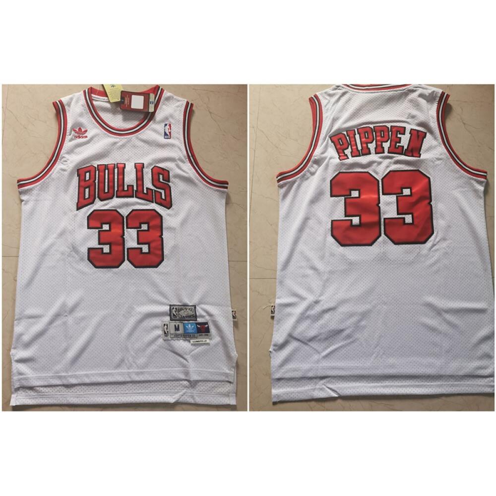 Premium 33 Chicago Bulls White Jersey - - NBA Collection
