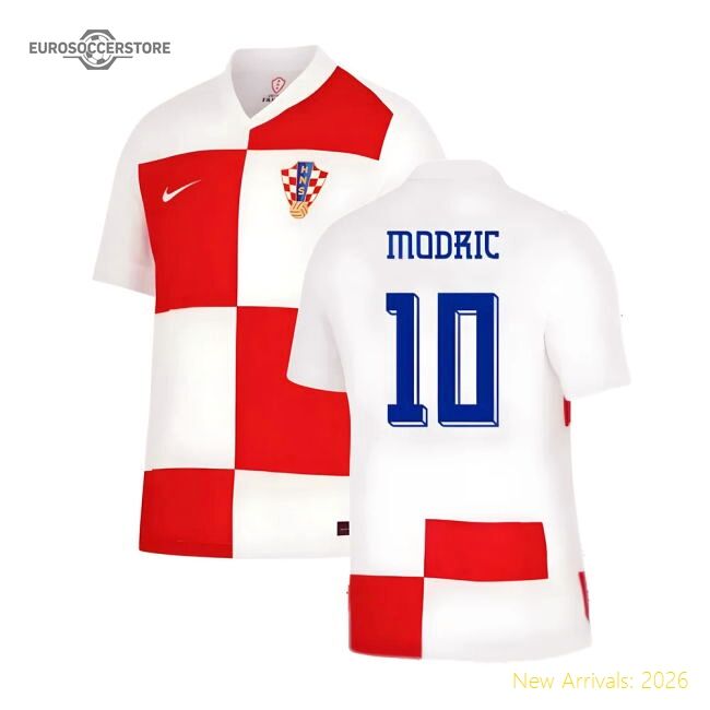 Croatia 2024-2025 Authentic Home Shirt (cro) Mobility Athletic