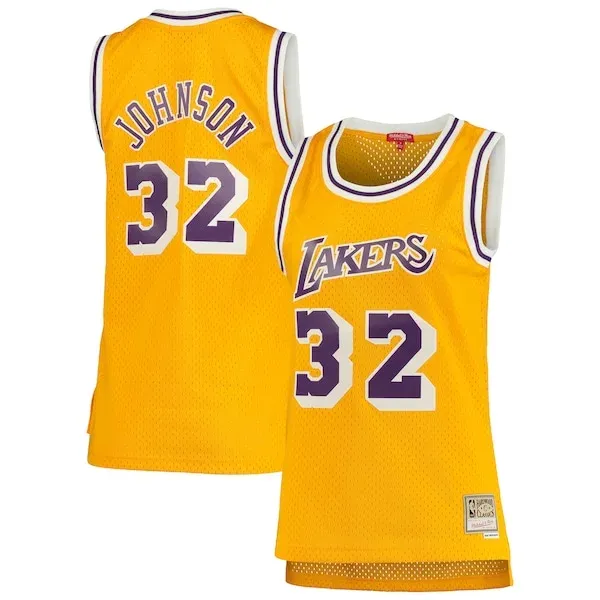 All-Star Magic Johnson LAL Basketball Jersey - Team Colors