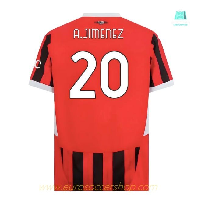 2024-2025 AC Milan Home Shirt (A.Jimenez 20)