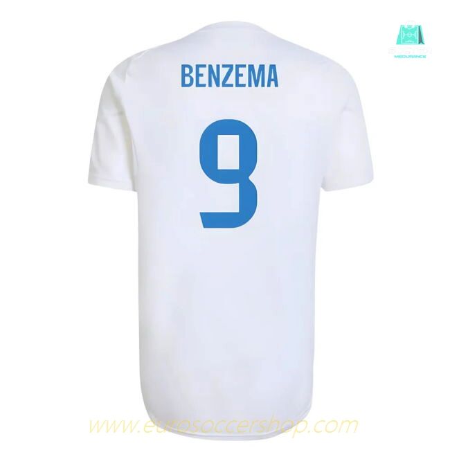 2025-2026 Real Madrid EU Training Jersey (White) (Benzema 9)