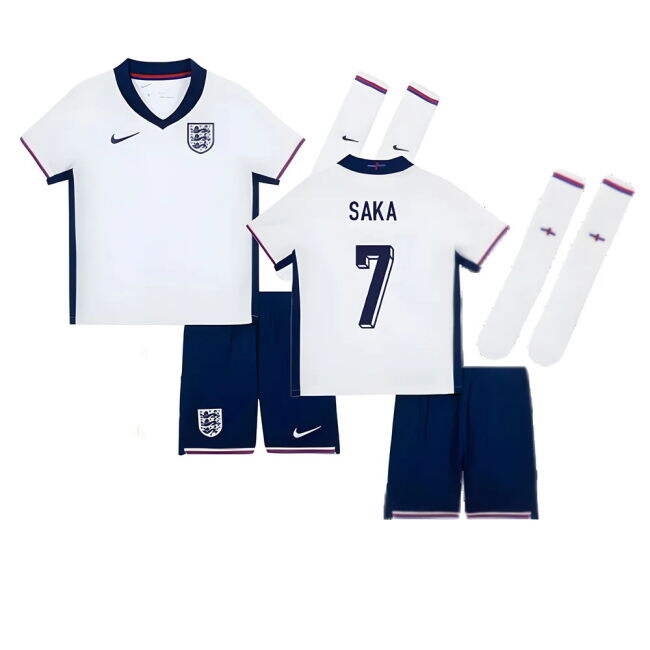 Official 2024-2025 England Home Replica National Cup Kit Durable