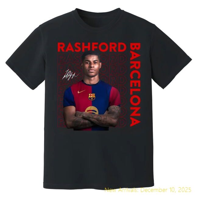 Barca Marcus Rashford Barcelona New Signing T-Premium Quality Shirt