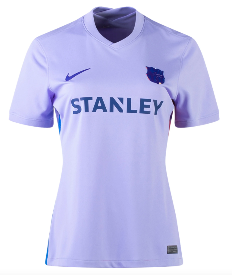 Club Approved Women Bar Team Away Professional Jersey 2021