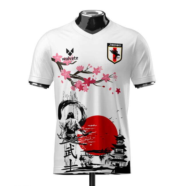 Elite Japan Samurai Heritage Football Jersey (Wolvate) Adult Short